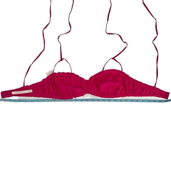 NWT Anthropologie Ruched Sweetheart Bralette - Picture 10 of 12